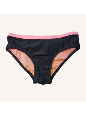 ZeroXposur Girls Swim Bottom Black & Pink Size 10 Comfortable Design